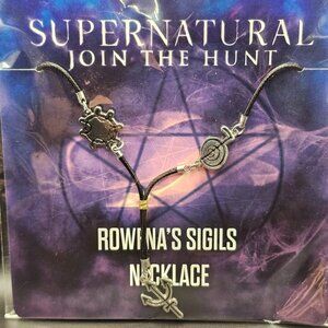 Supernatural Fall 2024 Necklace – Rowena’s Iconic Sigils